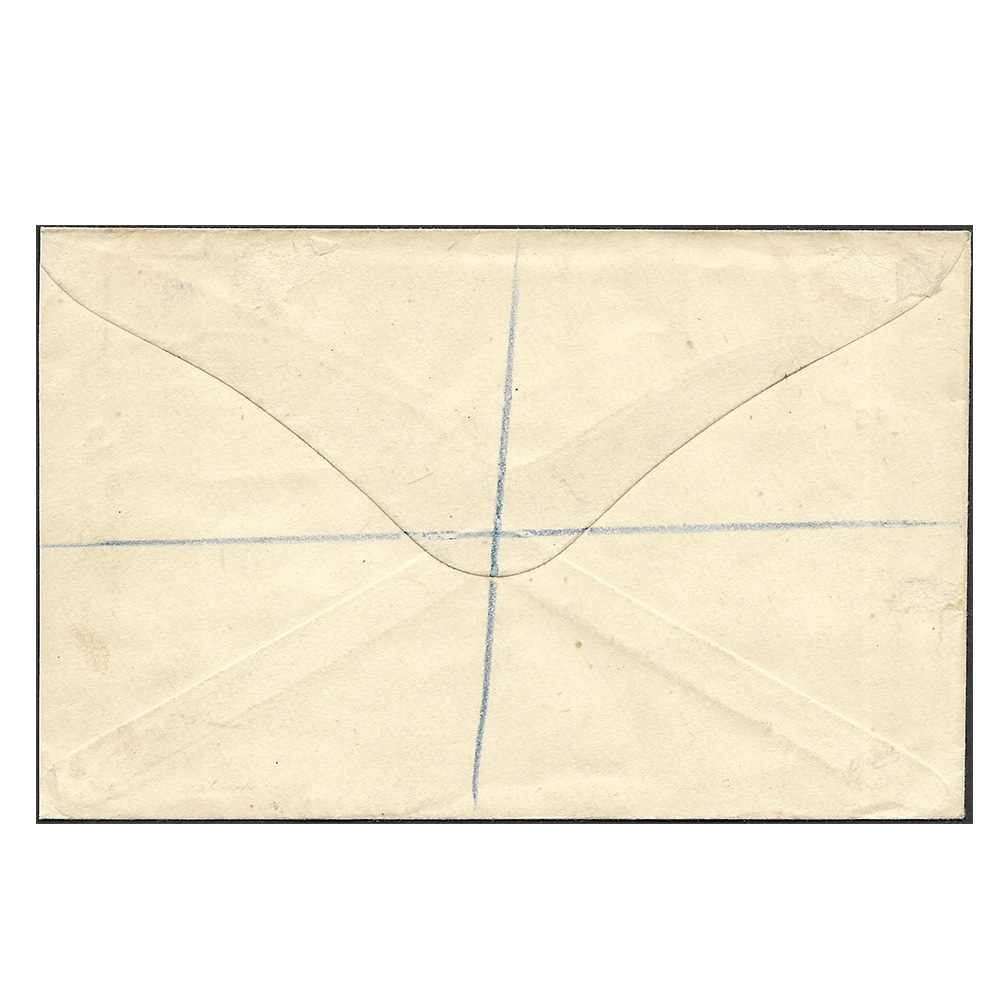 10 October 1945 registered cover to Lancashire (England) - Image 2