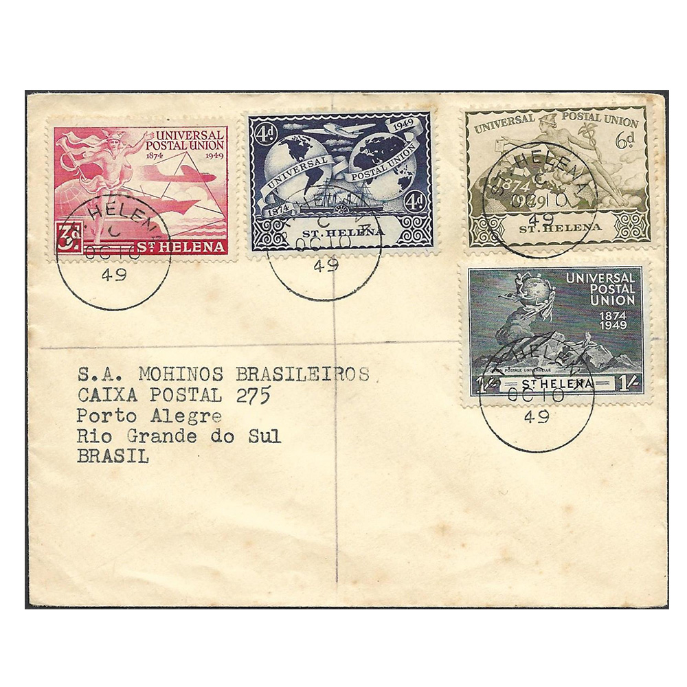 10 October 1949 75th anniversary of UPU first day cover (Union-Castle Line envelope)