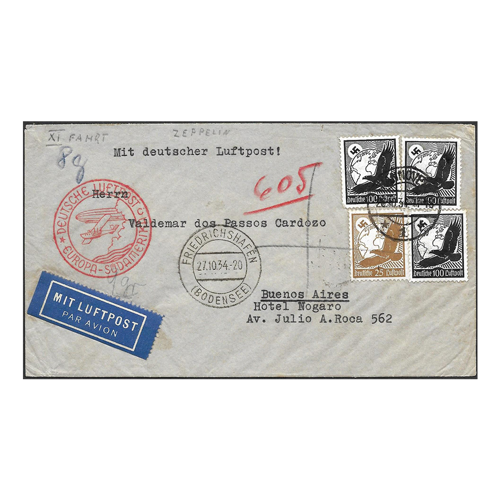 GERMANY → ARGENTINA zeppelin cover