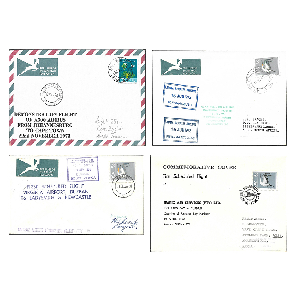 SOUTH AFRICA selection of flight covers