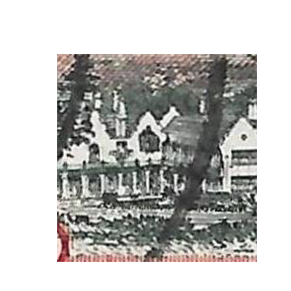 1931 Pretoria pictorial issue 3d black and red inverted watermark used pair with window flaw on right stamp (SG45bw, SACC45av) - Image 3