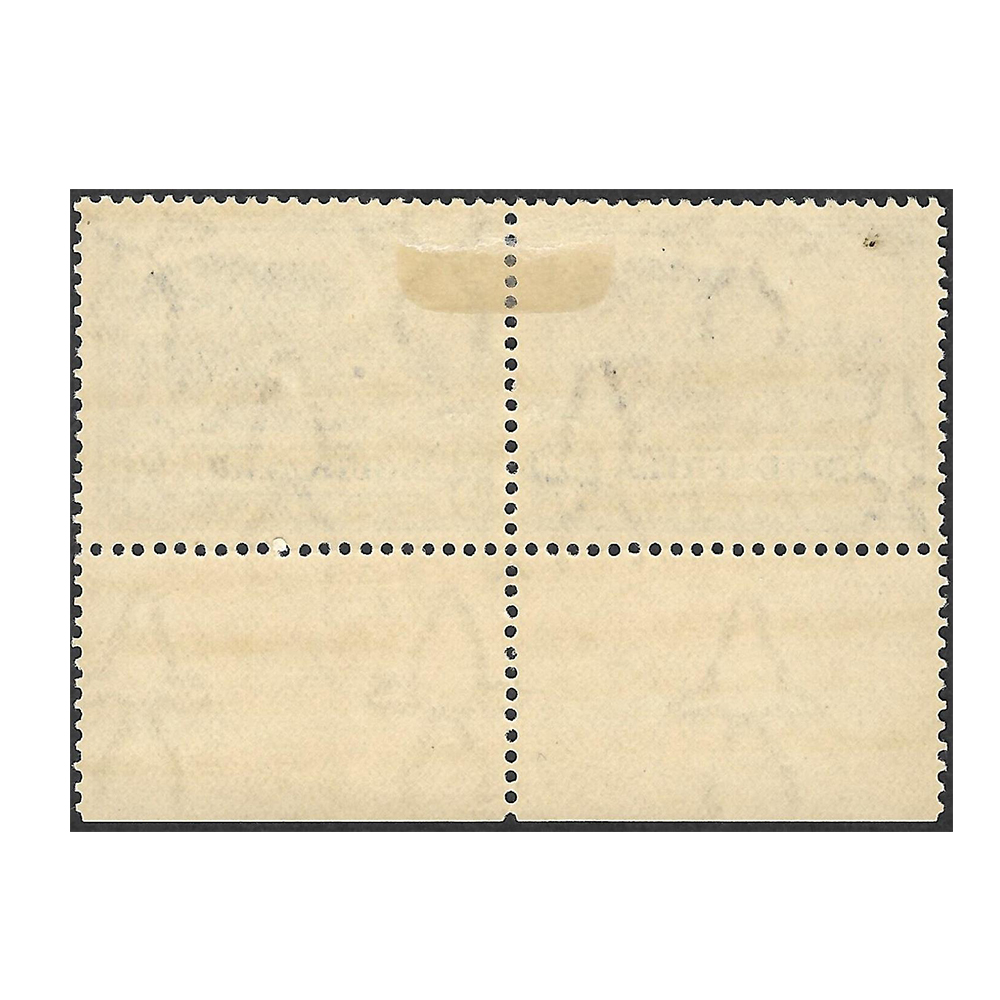 1933 Pretoria pictorial issue 3d blue inverted watermark bottom marginal arrow pair (mint) with window flaw on right stamp (SG45dw, SACC46av) - Image 2