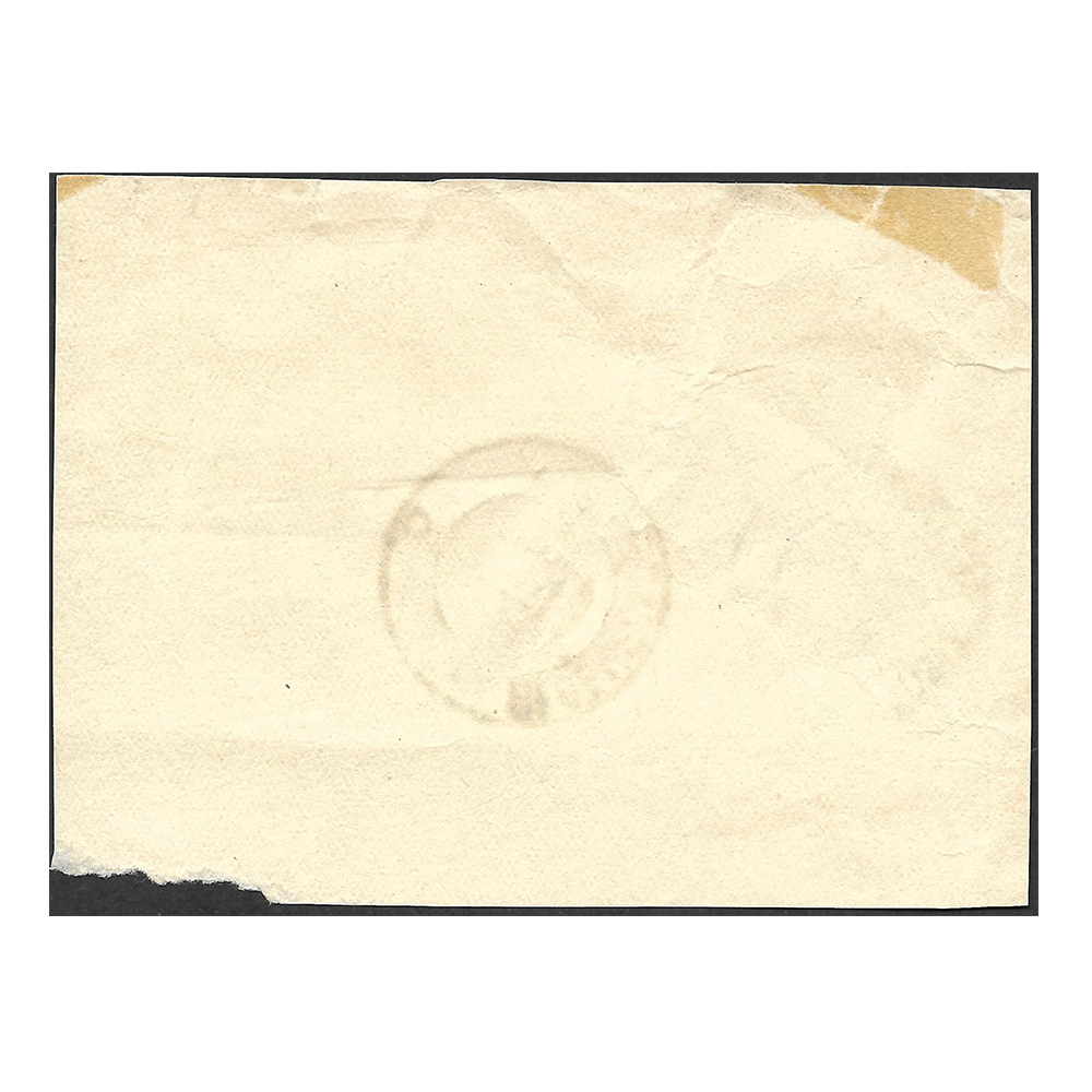 1914 - 1922 strip of three 6d black and slate and one 2d black and violet - Image 2