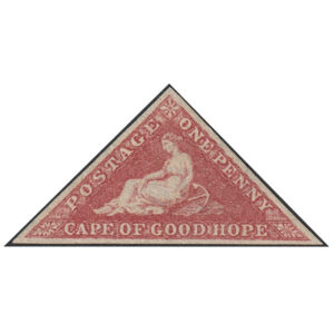 1858 1d rose (SG5a)