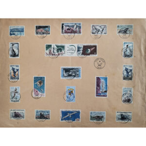French Southern and Antarctic Territories - large cover with a selection of stamps (SG2**41)