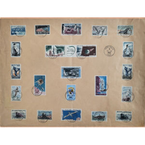 French Southern and Antarctic Territories - large cover with a selection of stamps (SG2**41)