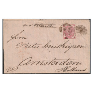 1866 3d rose Plate 4 (SG92)