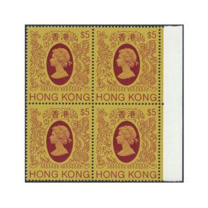Block of four of the $5 (SG427)